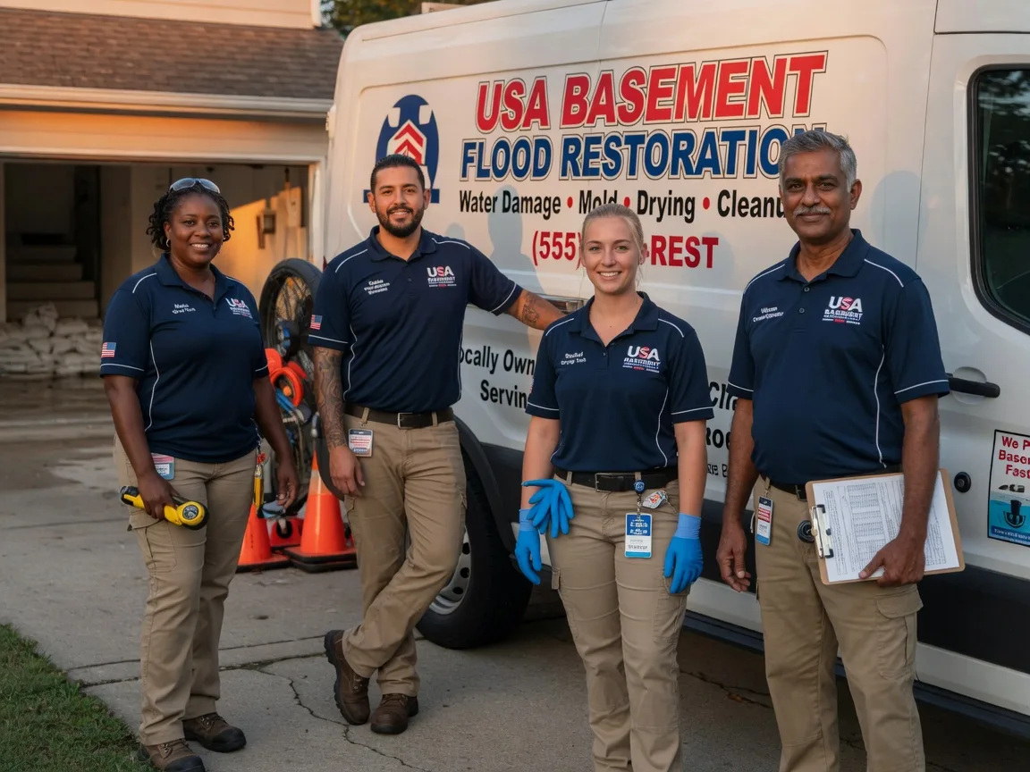 Basement Flood Cleanup company in Rome, IL